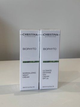 1+1 BIO Phyto - Нормалізувальний нічний крем 75мл + Денний крем spf-20 75мл 0152453435 фото