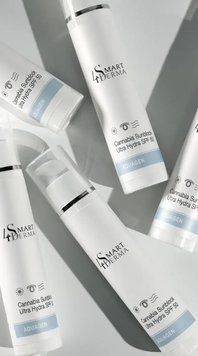 Ультразволожувальний захисний крем spf 50 з олією канабісу, Smart4derma 0006777454232 фото