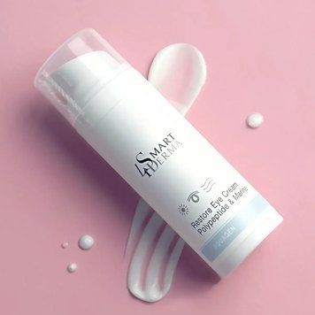 Дренажний антивіковий крем для зони навколо очей Smart4Derma Restore Eye Cream Polypeptide & Marine 00057860 фото
