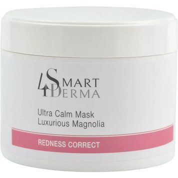 Заспокійлива протикуперозна маска для чутливої шкіри Smart4Derma Ultra Calm Mask Luxurious Magnolia 0008558568 фото