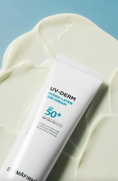 Зволожуючий сонцезахисний крем з SPF - UV-Derm Hydro Layer Sun-cream SPF 50+ 50 g 00055774201 фото