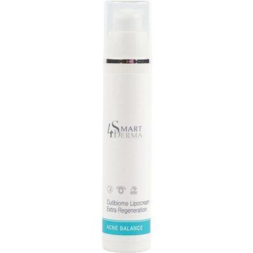 Нічний ліпосомальний крем для жирної шкіри Smart4Derma Cutibiome Lipocream Extra Regeneration 50 мл 00087886663 фото