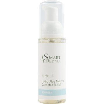Пінка для делікатного очищення сухої та чутливої шкіри Smart4Derma Hydro Aloe Mousse Cannabis Relief 0004547855 фото