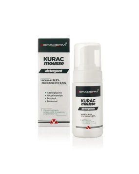 Ніжна пінка для вмивання з пребіотиками Braderm - Kurac Mousse 100 ml 008754512 фото