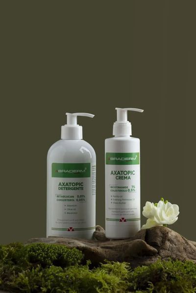 Делікатний засіб для очищення шкіри Braderm - Axatopic Gel 500ml 009878445 фото